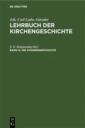 Book cover of Die Dogmengeschichte by E. R. Redepenning