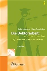 Book cover of Die Doktorarbeit: Vom Start zum Ziel (4th ed.) by Barbara Messing