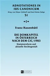Book cover of Die Domkapitel in Oesterreich nach dem CIC/1983 by Elmar Güthoff