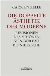 Book cover of Die doppelte Ästhetik der Moderne by Carsten Zelle