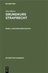 Book cover of Die einzelnen Delikte (2nd ed.) by Otto Harro