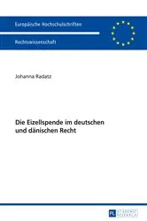 Book cover of Die Eizellspende im deutschen und daenischen Recht by Johanna Radatz