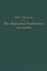 Book cover of Die elliptischen Funktionen von Jacobi by Unknown