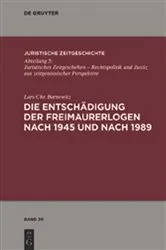 Book cover of Die Entschädigung der Freimaurerlogen nach 1945 und nach 1989 by Unknown