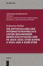 Book cover of Die Entwicklung des Internetstrafrechts by Katharina Kühne