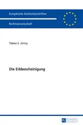 Book cover of Die Erbbescheinigung by Unknown
