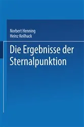 Book cover of Die Ergebnisse der Sternalpunktion by Norbert Henning