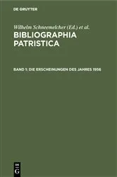 Book cover of Die Erscheinungen des Jahres 1956 by Wilhelm Schneemelcher