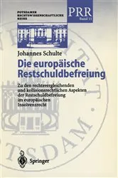 Book cover of Die europäische Restschuldbefreiung by Unknown