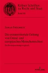 Book cover of Die extraterritoriale Geltung von Grund- und europaeischen Menschenrechten by Bernhard Kempen