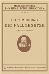 Book cover of Die Fallgesetze (2nd ed.) by H. E. Timerding