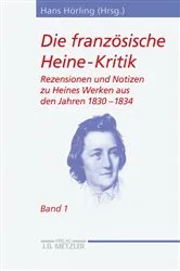 Book cover of Die französische Heine-Kritik by Hans Hörling