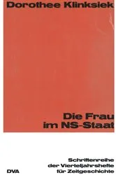 Book cover of Die Frau im NS-Staat by Dorothee Klinksiek