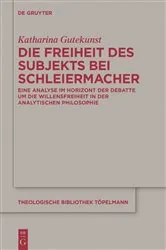 Book cover of Die Freiheit des Subjekts bei Schleiermacher by Unknown