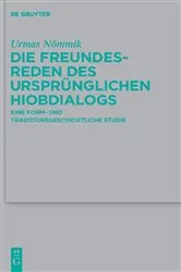 Book cover of Die Freundesreden des ursprünglichen Hiobdialogs by Unknown