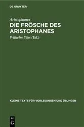 Book cover of Die Frösche des Aristophanes by Aristophanes