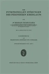 Book cover of Die funktionellen Störungen des peripheren Kreislaufs by NA Fischer-Wasels