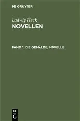 Book cover of Die Gemälde, Novelle by Ludwig Tieck