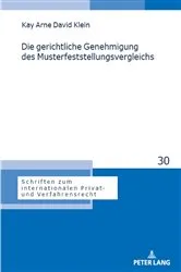 Book cover of Die gerichtliche Genehmigung des Musterfeststellungsvergleichs by Unknown