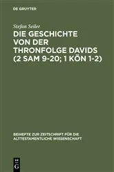 Book cover of Die Geschichte von der Thronfolge Davids (2 Sam 9–20; 1 Kön 1–2) by Unknown