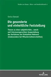 Book cover of Die gesonderte und einheitliche Feststellung by Unknown