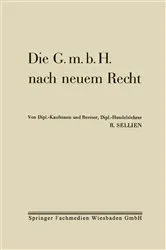 Book cover of Die G.m.b.H. nach neuem Recht by Unknown