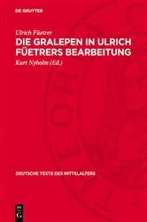 Book cover of Die Gralepen in Ulrich Füetrers Bearbeitung by Ulrich Füetrer