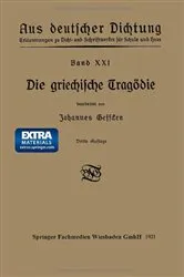 Book cover of Die griechische Tragödie (3rd ed.) by Johannes Geffcken