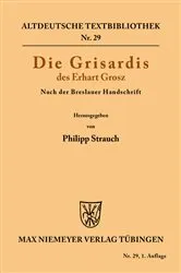 Book cover of Die Grisardis des Erhart Grosz by Erhart Grosz