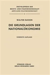 Book cover of Die Grundlagen der Nationalökonomie (7th ed.) by Unknown