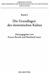 Book cover of Die Grundlagen der slowenischen Kultur by Unknown
