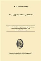 Book cover of Die „Ägypter“ und die „Chaldäer“ by Bartel Leendert van der Waerden