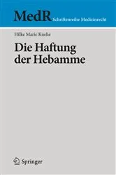 Book cover of Die Haftung der Hebamme by Unknown