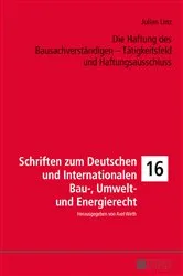 Book cover of Die Haftung des Bausachverstaendigen – Taetigkeitsfeld und Haftungsausschluss by Axel Wirth