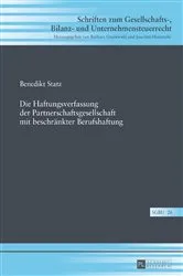 Book cover of Die Haftungsverfassung der Partnerschaftsgesellschaft mit beschraenkter Berufshaftung by Barbara Grunewald