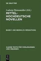 Book cover of Die Heidin (IV. Redaktion) by Ludwig Pfannmüller