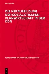 Book cover of Die Herausbildung der sozialistischen Planwirtschaft in der DDR by Unknown
