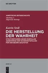 Book cover of Die Herstellung der Wahrheit by Unknown