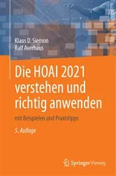 Book cover of Die HOAI 2021 verstehen und richtig anwenden (5th ed.) by Unknown