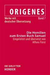 Book cover of Die Homilien zum Ersten Buch Samuel by Alfons Fürst