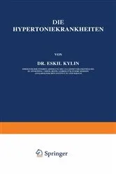 Book cover of Die Hypertoniekrankheiten (2nd ed.) by Eskil Kylin