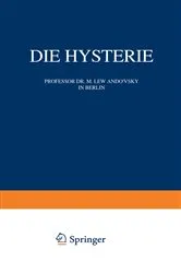 Book cover of Die Hysterie by M. Lewandowsky