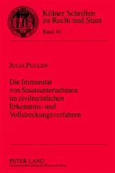 Book cover of Die Immunitaet von Staatsunternehmen im zivilrechtlichen Erkenntnis- und Vollstreckungsverfahren by Unknown