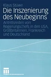 Book cover of Die Inszenierung des Neubeginns by Klaus Stüwe