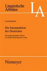 Book cover of Die Interpunktion des Deutschen by Ursula Bredel