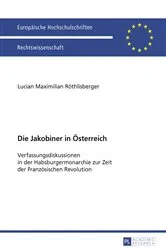 Book cover of Die Jakobiner in Oesterreich by Unknown