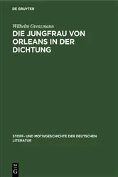 Book cover of Die Jungfrau von Orleans in der Dichtung by Unknown