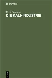 Book cover of Die Kali-Industrie (2nd ed.) by Unknown