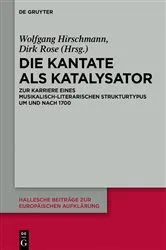 Book cover of Die Kantate als Katalysator by Wolfgang Hirschmann