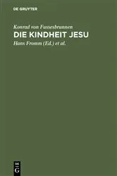 Book cover of Die Kindheit Jesu by Unknown